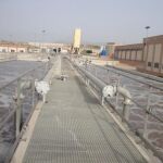 Imagen de la Estaci&oacute;n Depuradora de Aguas Residuales del Rinc&oacute;n de Le&oacute;n en Alicante