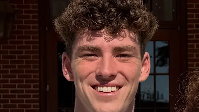 Missing Student Barcelona This undated photo shows James "Jimmy" Gracey. (Gracey Family via AP)