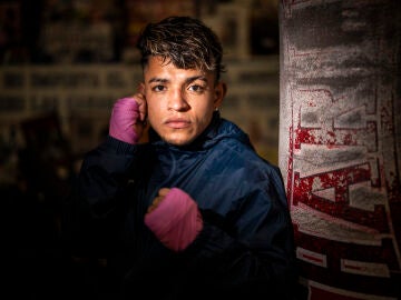 Alexander Villagra, boxeador y peluquero