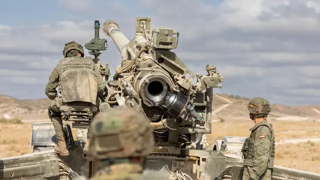 Grupo de regulares nº 54 de Ceuta, durante un despliegue en San Gregorio Grupo de regulares nº 54 de Ceuta, durante un despliegue en San Gregorio