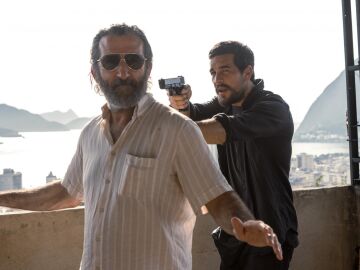 Luis Zahera y Mario Casas