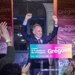 Euforia en la sede de campa&ntilde;a del candidato socialista a la Alcald&iacute;a de Par&iacute;s, Emmanuel Gregoire