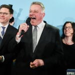 El candidato de la CDU en Renania-Palatinado, Gordon Schnieder, en Mainz