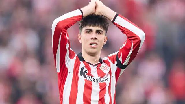 Athletic Club de Bilbao v Real Betis Balompie - LaLiga EA Sports Alejandro Rego of Athletic Club reacts during the LaLiga EA Sports match between Athletic Club and Real Betis Balompie at San Mames on March 22, 2026, in Bilbao, Spain. AFP7 22/03/2026 ONLY FOR USE IN SPAIN