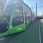 MADRID.-Sucesos.- Un impacto entre un tranv&iacute;a y un veh&iacute;culo en Parla deja a tres personas heridas leves