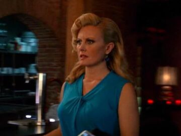 La actriz Carrie Anne Fleming