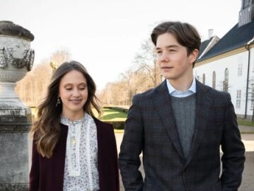 Los mellizos Federico y Mary de Dinamarca