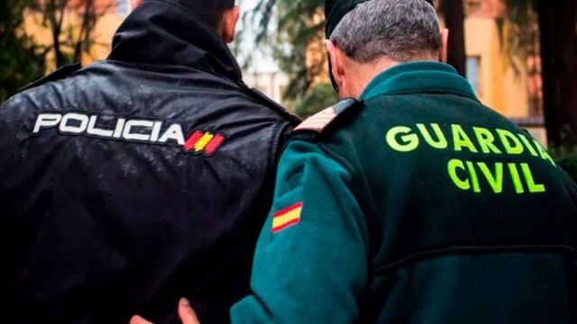 (Foto de ARCHIVO) Archivo - Un agente de la Polic&iacute;a Nacional y uno de la Guardia Civil. REMITIDA / HANDOUT por Guardia Civil Fotograf&iacute;a remitida a medios de comunicaci&oacute;n exclusivamente para ilustrar la noticia a la que hace referencia la imagen, y citando la procedencia de la imagen en la firma 13/11/2025