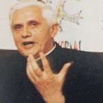 Joseph Ratzinger, en los cursos, antes de pasar a la posteridad como Benedicto XVI