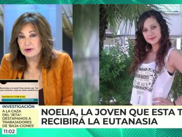 Ana Rosa Quintana valora el caso de la joven Noelia Castillo