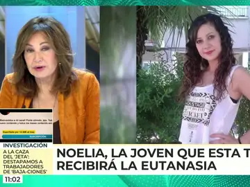 Ana Rosa Quintana valora el caso de la joven Noelia Castillo Ana Rosa Quintana valora el caso de la joven Noelia Castillo