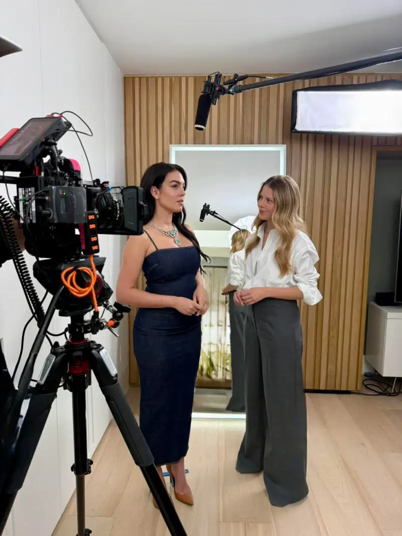 Georgina Rodríguez y Sofía Hamela.