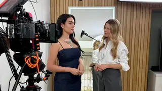 Georgina Rodríguez y Sofía Hamela. Georgina Rodríguez y Sofía Hamela.