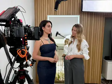 Georgina Rodríguez y Sofía Hamela. Georgina Rodríguez y Sofía Hamela.