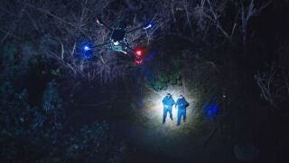 Guardian, el primer dron policial que puede perseguir veh&iacute;culos a 100 km/h.