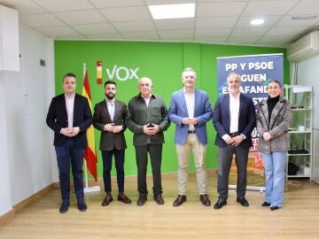 Presentaci&oacute;n del nuevo Comit&eacute; Ejecutivo Provincial de Vox REMITIDA / HANDOUT por VOX Fotograf&iacute;a remitida a medios de comunicaci&oacute;n exclusivamente para ilustrar la noticia a la que hace referencia la imagen, y citando la procedencia de la imagen en la firma 27/03/2026
