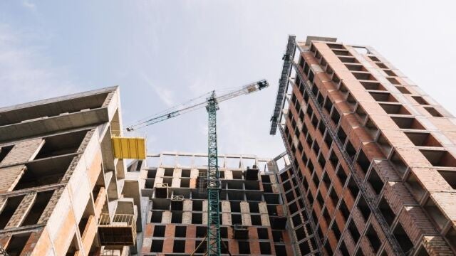 Construcci&oacute;n de viviendas. REMITIDA / HANDOUT por GOBIERNO DE ARAG&Oacute;N Fotograf&iacute;a remitida a medios de comunicaci&oacute;n exclusivamente para ilustrar la noticia a la que hace referencia la imagen, y citando la procedencia de la imagen en la firma 28/03/2026