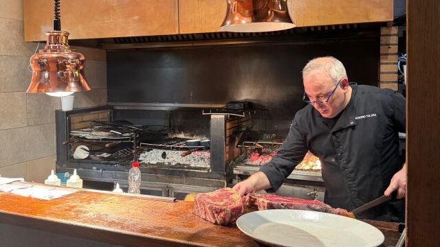 Gregorio Tolosa, de asador Bidea2