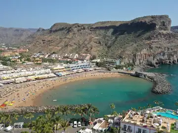 Hallado el cadáver de una menor extranjera en la bocana de un muelle de Canarias Playa de Mogán
