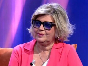 Terelu Campos, con gafas de sol en 'De Viernes'