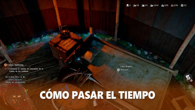 C&oacute;mo pasar r&aacute;pido el tiempo en Crimson Desert