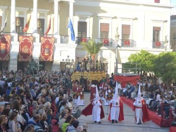 Procesi&oacute;n de La Borriquita en la Semana Santa de Badajoz 2025. EUROPA PRESS 27/03/2026