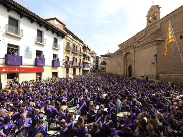 S.Santa.- Nerviosismo en la Ruta del Tambor y el Bombo de Teruel, que encara una Semana Santa que integra IA y tradici&oacute;n