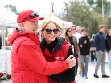 Charl&egrave;ne y Alberto de M&oacute;naco.