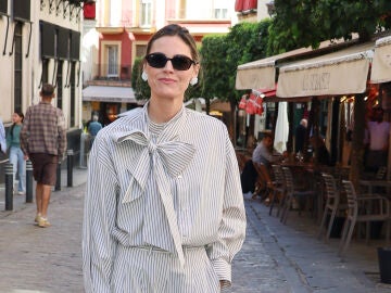 Amaia Salamanca antes de la procesi&oacute;n de Domingo de Ramos a 29 de Marzo de 2026 en Sevilla (Espa&ntilde;a). DOMINGO DE RAMOS;FAMOSOS;EVENTO;SEMANA SANTA; Leandro Wassaul 29/03/2026