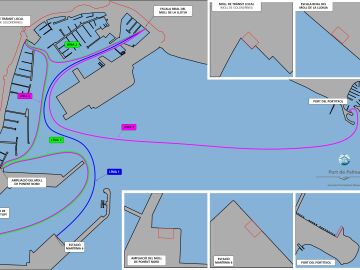 As&iacute; ser&aacute; el bus n&aacute;utico de Palma: tres l&iacute;neas por solo 6 euros