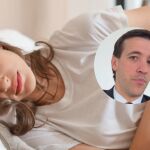 Imagen de archivo de una mujer indispuesta y de Juanma Lorente