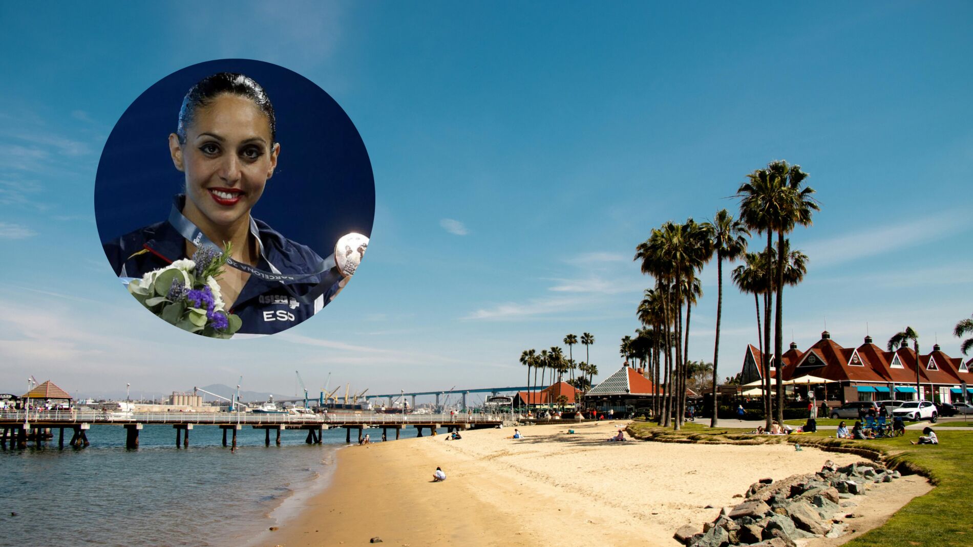 Marga Crespí, medallista olímpica en natación sincronizada, sobre el clima californiano: "Al principio sentí que me estafaban"