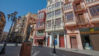 Una de las calles del casco hist&oacute;rico de Zamora