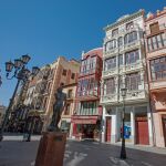 Una de las calles del casco hist&oacute;rico de Zamora