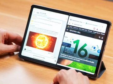 Pantalla partida en la Redmi Pad 2