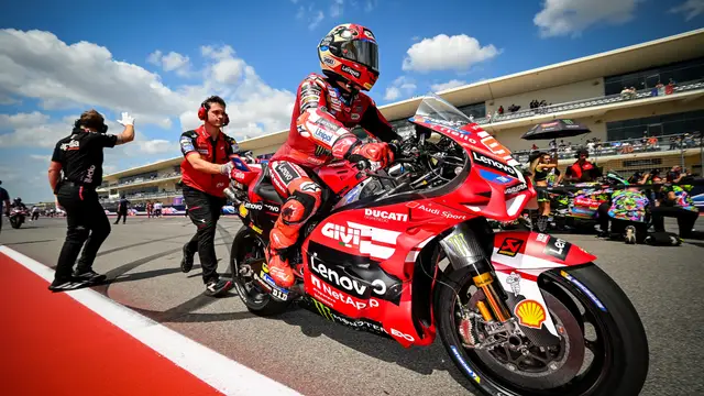MOTO - MOTO GP - USA GRAND PRIX 2026 (Foto de ARCHIVO) MARQUEZ Marc (spa), Ducati Lenovo Team, Ducati Desmosedici GP26, portrait during the 2026 MotoGP Red Bull Grand Prix of The United States on Circuit Of The Americas from March 27 to 29, 2026 in Austin, United States - Photo Studio Milagro / DPPI AFP7 29/03/2025 ONLY FOR USE IN SPAIN