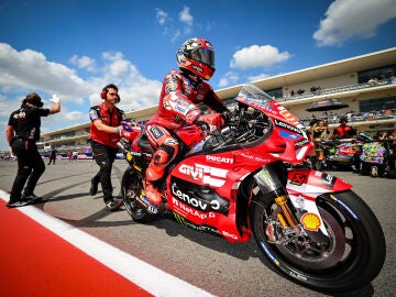 (Foto de ARCHIVO) MARQUEZ Marc (spa), Ducati Lenovo Team, Ducati Desmosedici GP26, portrait during the 2026 MotoGP Red Bull Grand Prix of The United States on Circuit Of The Americas from March 27 to 29, 2026 in Austin, United States - Photo Studio Milagro / DPPI AFP7 29/03/2025 ONLY FOR USE IN SPAIN