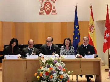 Visita del decano del ICAM, en el acto de celebración del patrón del Colegio de la Abogacía de Alcalá de Henares, en junio de 2023 Visita del decano del ICAM, en el acto de celebración del patrón del Colegio de la Abogacía de Alcalá de Henares, en junio de 2023