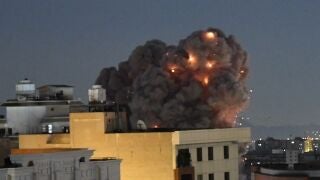 Imagen de archivo de un bombardeo sobre Teher&aacute;n, la capital de Ir&aacute;n.Europa Press/Contacto/Shadati29/03/2026 ONLY FOR USE IN SPAIN