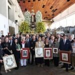 Noelia Arroyo, nombrada Hermana de Honor de la Agrupaci&oacute;n de San Pedro en el Arsenal Militar