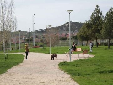 Parque canino de la localidad vallisoletana de Arroyo de la Encomienda