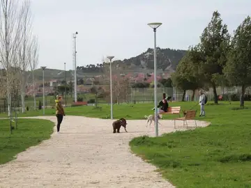 Parque canino de la localidad vallisoletana de Arroyo de la Encomienda Parque canino de la localidad vallisoletana de Arroyo de la Encomienda