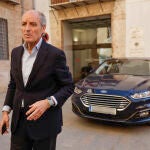El expresident de la Generalitat Francisco Camps en rueda prensa en Valencia