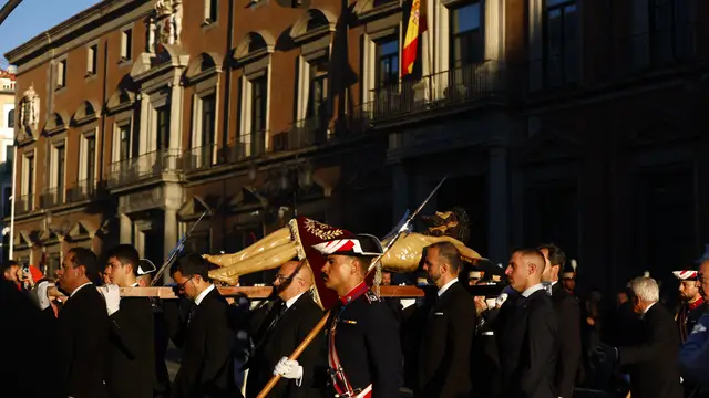 Cristo Alabarderos Semana Santa en Madrid. Procesión del Cristo de los Alabarderos.