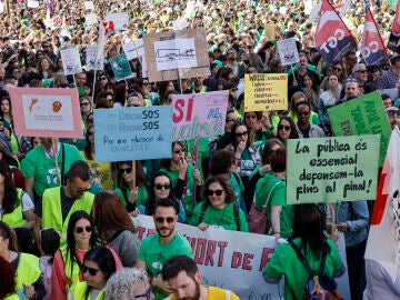 Huelga educativa con manifestaciones a mediod&iacute;a en las tres capitales de provincia.