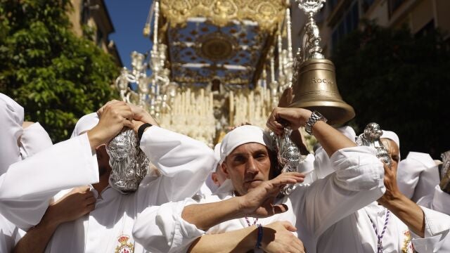 Trono de Mar&iacute;a Sant&iacute;sima del Roc&iacute;o, de M&aacute;laga