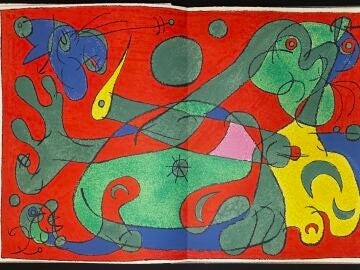 Joan Mir&oacute; reinterpreta al Ub&uacute; de Alfred Jarry