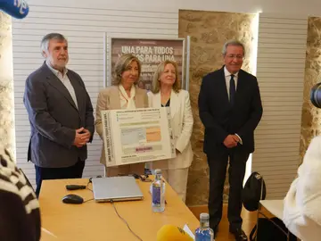 Profesionales alertan del riesgo de la automedicación en una campaña en A Coruña para concienciar sobre la receta médica Presidente del COMC, Luciano Vidán; presidenta del COFC, Sara Catrain; presidenta del COPOGA, Ana Requeijo; y presidente del ICOEC, José María Suárez. REMITIDA / HANDOUT por COFC Fotografía remitida a medios de comunicación exclusivamente para ilustrar la noticia a la que hace referencia la imagen, y citando la procedencia de la imagen en la firma 31/03/2026