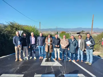 Inauguración de la nueva carretera de acceso al Polígono de La Llanada Inauguración de la nueva carretera de acceso al Polígono de La Llanada