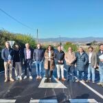 Inauguraci&oacute;n de la nueva carretera de acceso al Pol&iacute;gono de La Llanada 